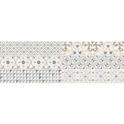 Faenza blue print decor