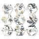 Breeze Flowers Hexagon 