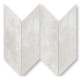 Cemento Chevron Silver Mosaic